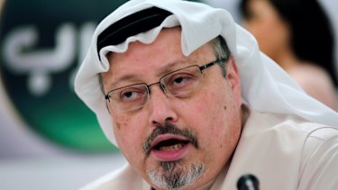 Murdered Saudi journalist Jamal Khashoggi, an outspoken critic of the desert kingdom. 