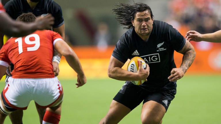 Tyrel Lomax is on the verge of making his All Blacks debut.