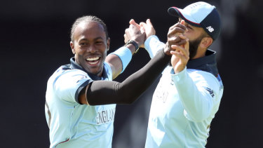 Speed demon: England bowler Jofra Archer.