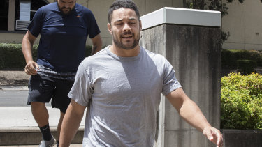 jarryd hayne accused victim alleged justice question nrl reports castle hill police station star headlines harm bodily inflicting aggravated charged