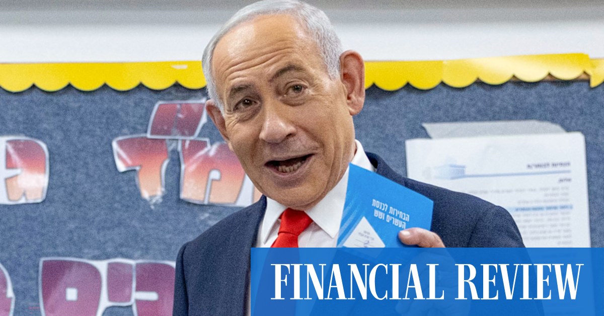 Netanyahu’s fate unclear as Israelis vote in record numbers