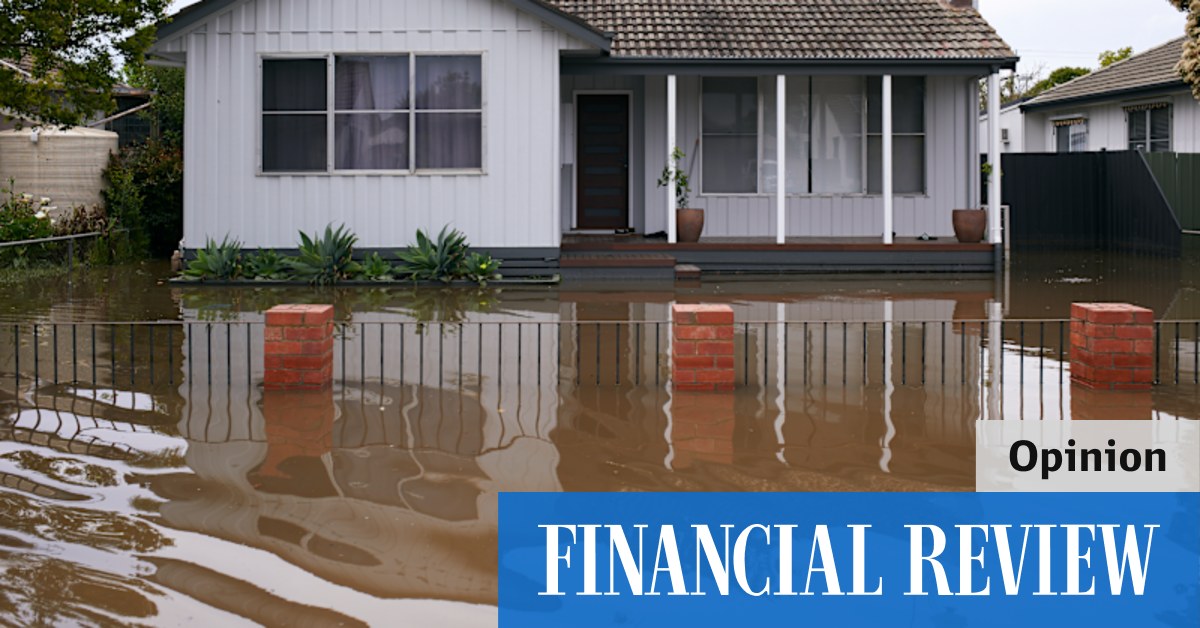 afr.com - Steve Johnston - Why climate change will put your insurance premiums underwater