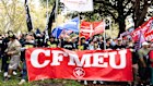 CFMEU members at a May Day march.