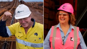 Forrest and Rinehart. In the past year, the two billionaires have passed each other at the crossroads of the energy transition.