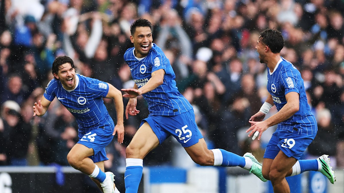 Premier League 2026 news: Diego Gomez goal video; Brighton vs Crystal ...