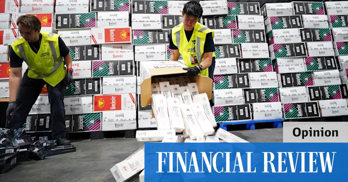 Australia’s $50 cigarette experiment has become a gift for gangsters