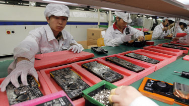 Apple now assembles nearly every iPhone, iPad and Mac in China.