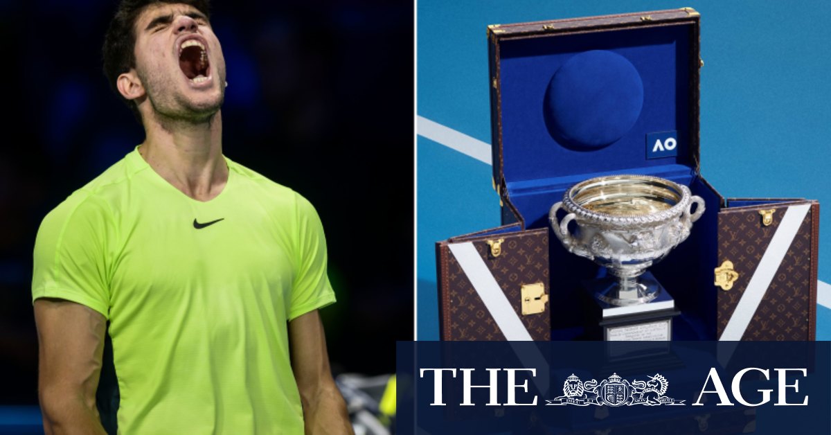 Louis Vuitton takes hold of the Australian Open s top prize