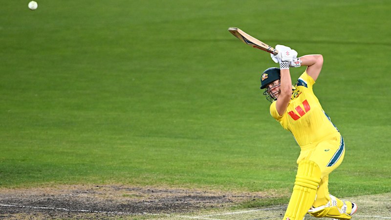 Voll century fires Australia to crushing win over India
