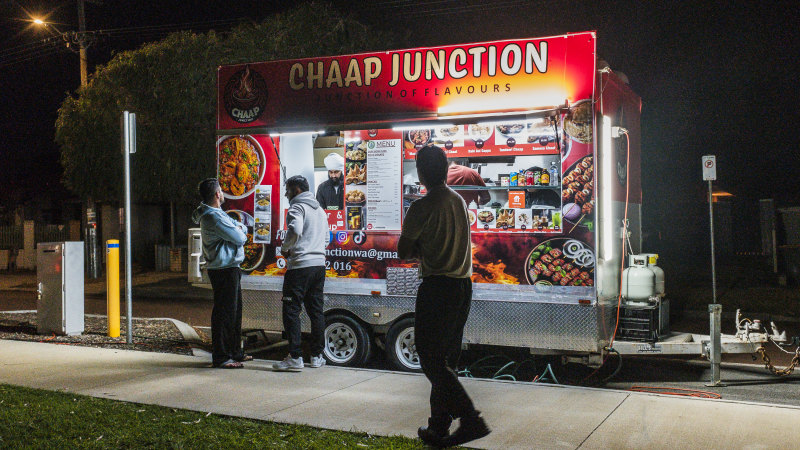 Streets ahead: This vegetarian food truck is Perth’s first eatery serving India’s beloved street food dish, chaap