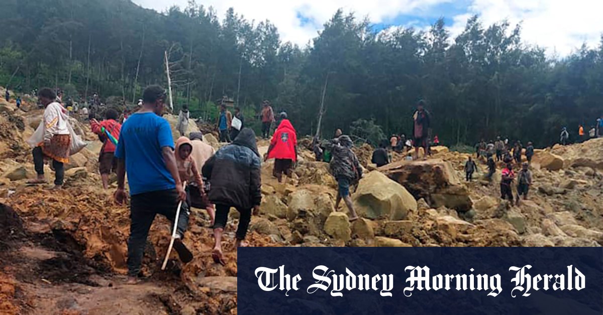 ‘The land continues sliding’ in PNG as 300 reported dead