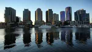 Apartments in Docklands.