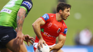 Ben Hunt was at the centre of controversy in a win over Canberra.