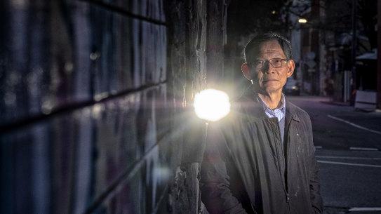 Paween Pongsirin, a former police major general in Thailand who fled to Australia.