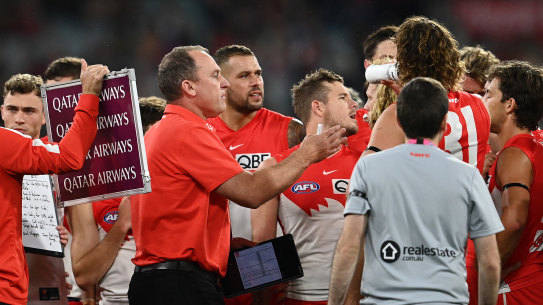 John Longmire has been one of the AFL’s most vocal coaches against the cuts to football department spending.