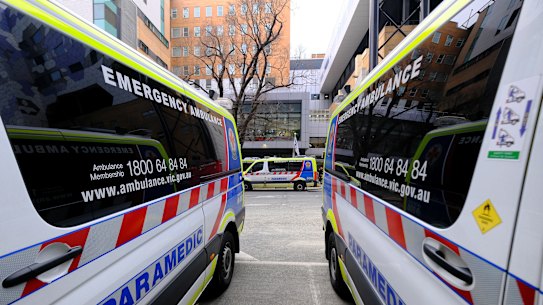 Victoria’s health minister wants to see a 4 per cent improvement in patient offload times by July 1. 