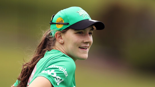 Annabel Sutherland is making a name for herself in Australian cricket.