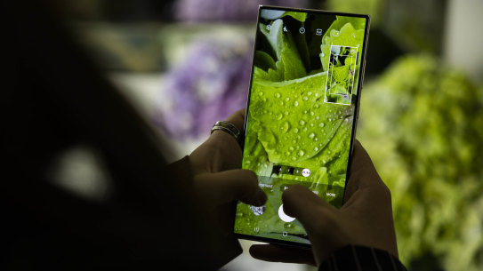 The ultra-wide camera and range of zoom lenses makes the Ultra great for very close or very far subjects.