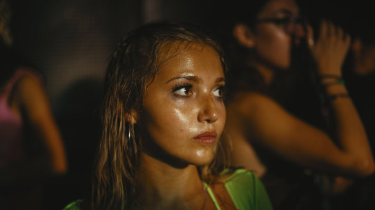 Dazed and confused: Mia McKenna-Bruce as Tara.