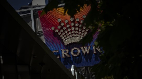 The royal commission is examining Crown’s Melbourne casino licence.  