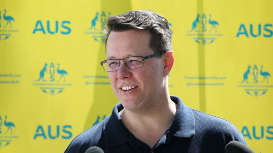 Sport Australia CEO and dual Olympic gold medallist Kieren Perkins.