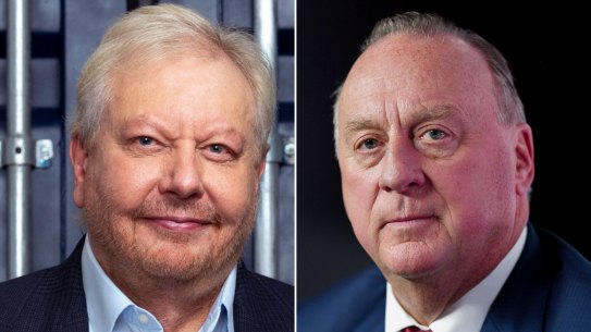 Richard White and Chris Ellison are under heavy fire.