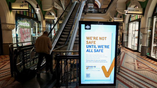 Shoppers are reminded that safety is paramount. 