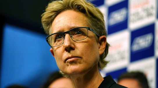 ACTU secretary Sally McManus avoids going out after the CFMEU fallout.