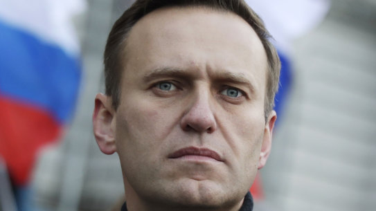 Killed: imprisoned Russian political leader Alexei Navalny.