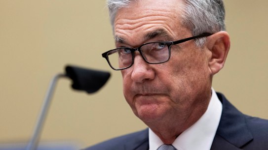 US Federal Reserve chairman Jerome Powell.