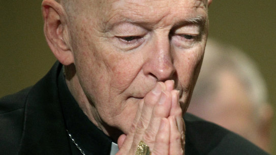 Then-cardinal Theodore McCarrick, pictured in 2011.