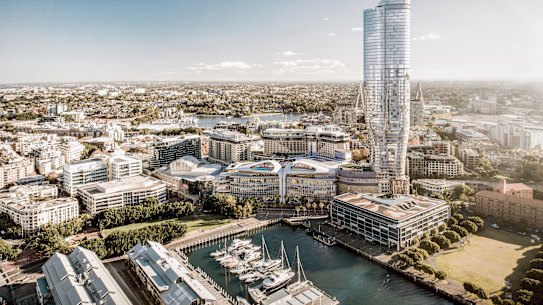 The Independent Planning Commission knocked back The Star's proposal for a 66-storey tower. 