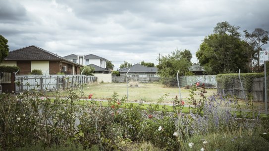 A vacant parcel of land in Sunshine.