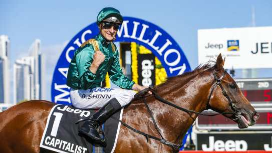 Capitalist did the Magic Millions Classic-Golden Slipper double in 2016.