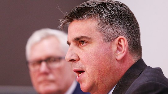 Racing Victoria chief executive Giles Thompson.