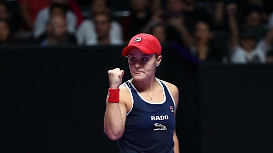 Toast of tennis: Ashleigh Barty