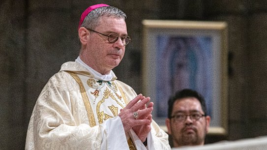 The Archbishop of Melbourne, Peter Comensoli.