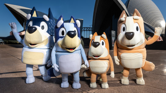 Bluey’s Big Play is set for a major tour of North America.