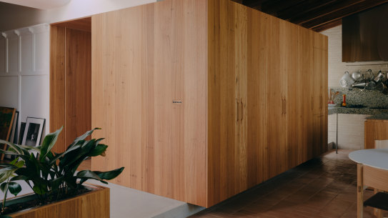 Rather than ‘ripping the guts’ out of the original home, they briefed architect Blair Smith to keep as much of the original fabric as possible.