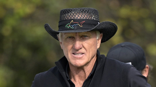 Greg Norman said the Saudis were not his bosses.
