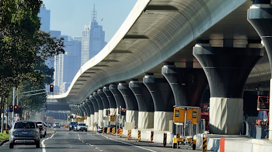 The West Gate Tunnel is three years late and $4 billion over budget. 