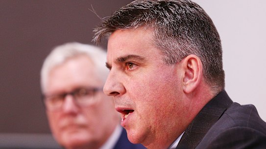 Racing Victoria chief executive Giles Thompson.