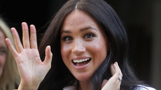 Meghan, the Duchess of Sussex, delivered a speech at the fashion launch.