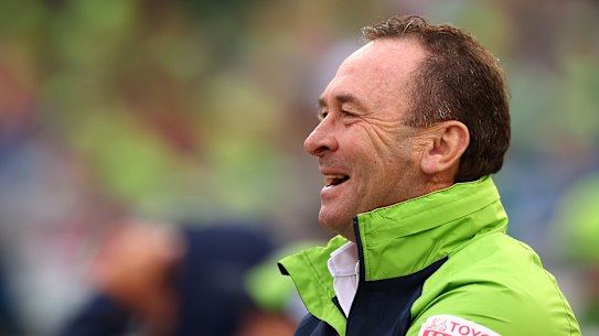 Ricky Stuart is ditching the sidelines for the privacy of the coach’s box.