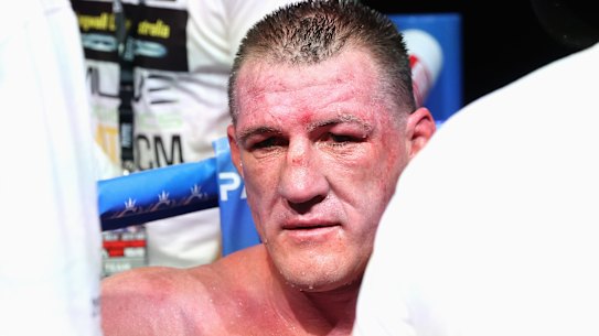 Paul Gallen reflects on his defeat.