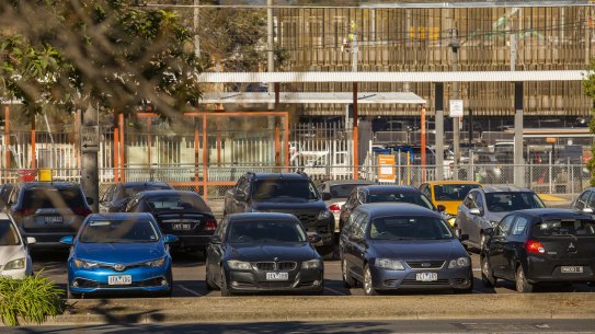 The Croydon railway station in Melbourne is one of the car parks promised to be upgraded as part of the government’s program.