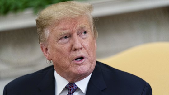 President Donald Trump denied that the White House was considering a plan to send 120,000 troops to Iran.