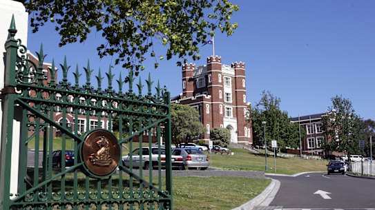 Melbourne High School has about 650 year 11 and 12 students. 