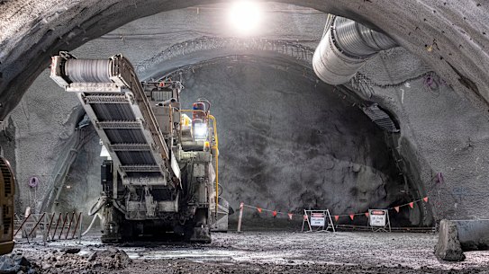 The boring work has been going on for months.