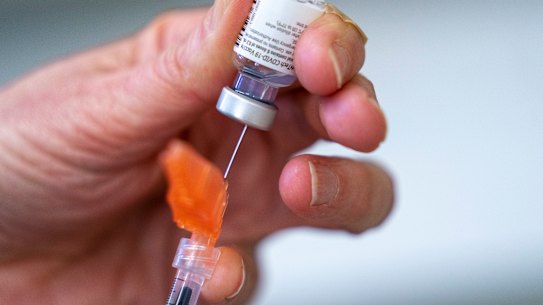 Businesses will be able to start vaccinating staff in a few months.